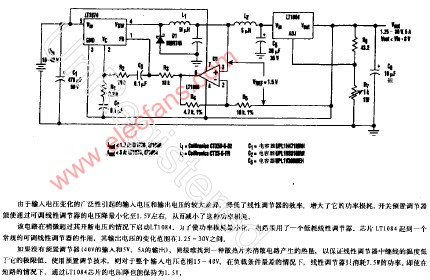 拉床电路控制图