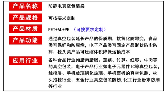 防静电包装制品