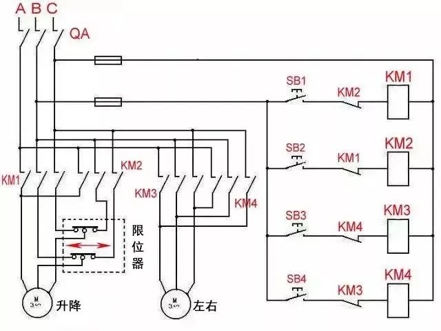 液位浮子控制电机接线图